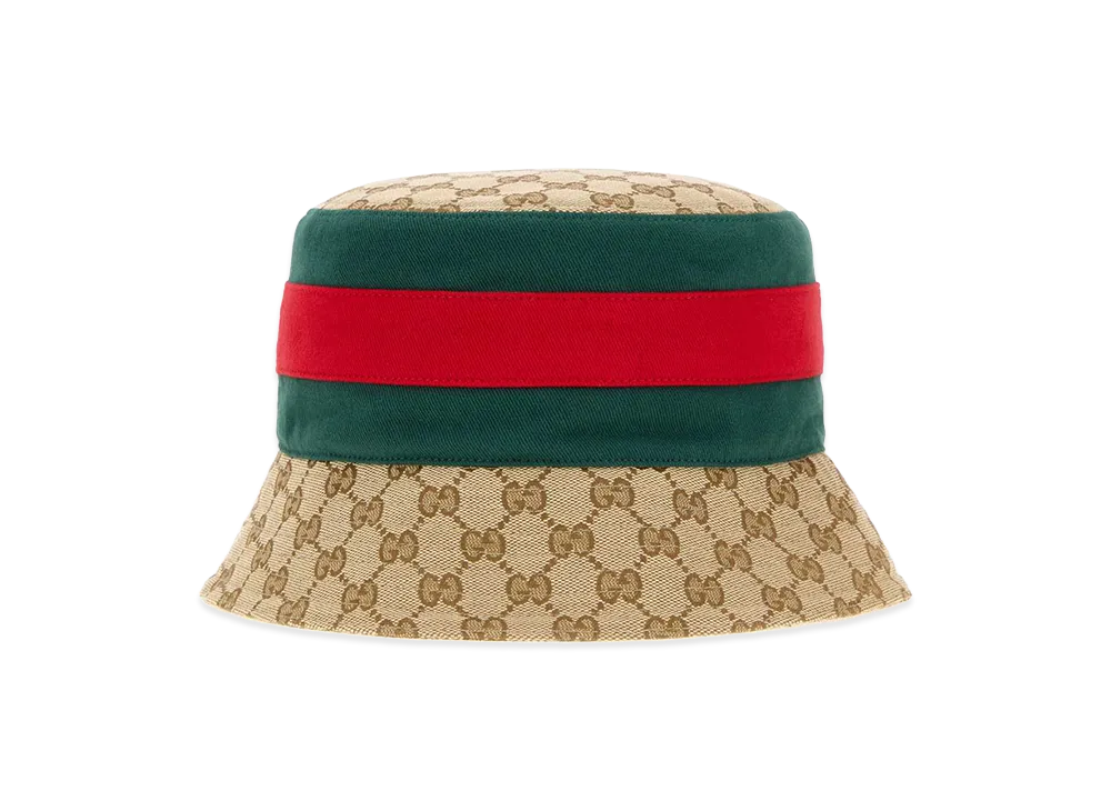 GUCCI GG Fabric Bucket Hat "Beige"