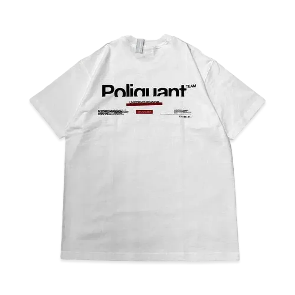 Poliquant THE (IDENTI) TEES // PRO-TAG "WHITE"