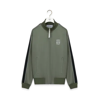 LOEWE Tracksuit Jacket "Khaki Green"