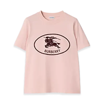 Burberry Night Stamp Cotton T-shirt "Bouquet"