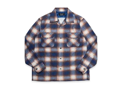 SubCulture x BerBerJin Print Check Shirt "Blue Check"