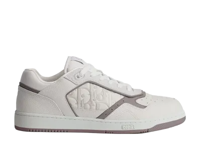 Dior B27 Uptown Low-Top Sneaker Grained Calfskin and Dior Gravity Leather "White/Gray"