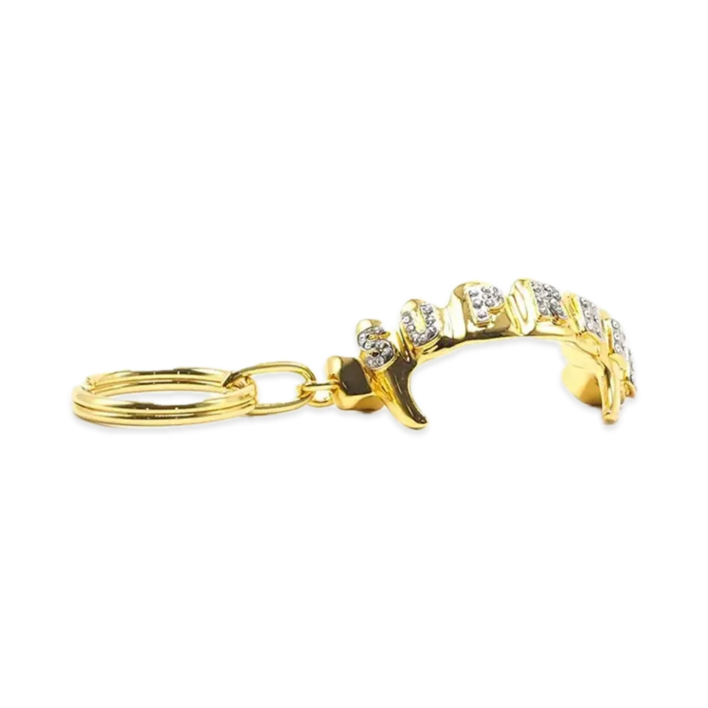 Supreme Fronts Keychain "Gold"