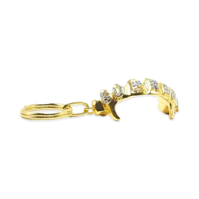 Supreme Fronts Keychain "Gold"