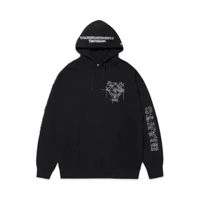 NEW ERA x TAKAHIROMIYASHITATheSoloist. Fleece Sweat Pullover Hoodie Yomiuri Giants "Black/White"