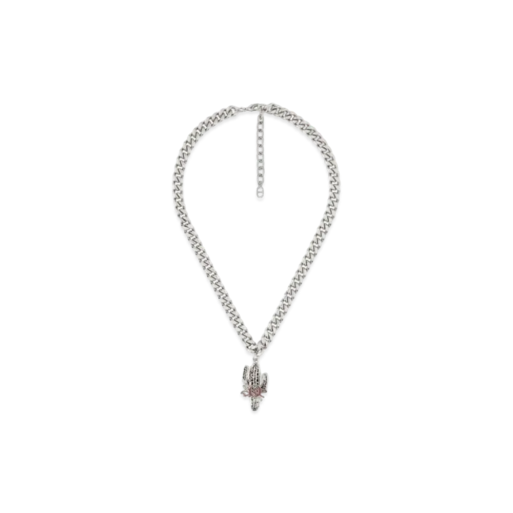 Dior x Cactus Jack Chain Link Necklace "Silver"