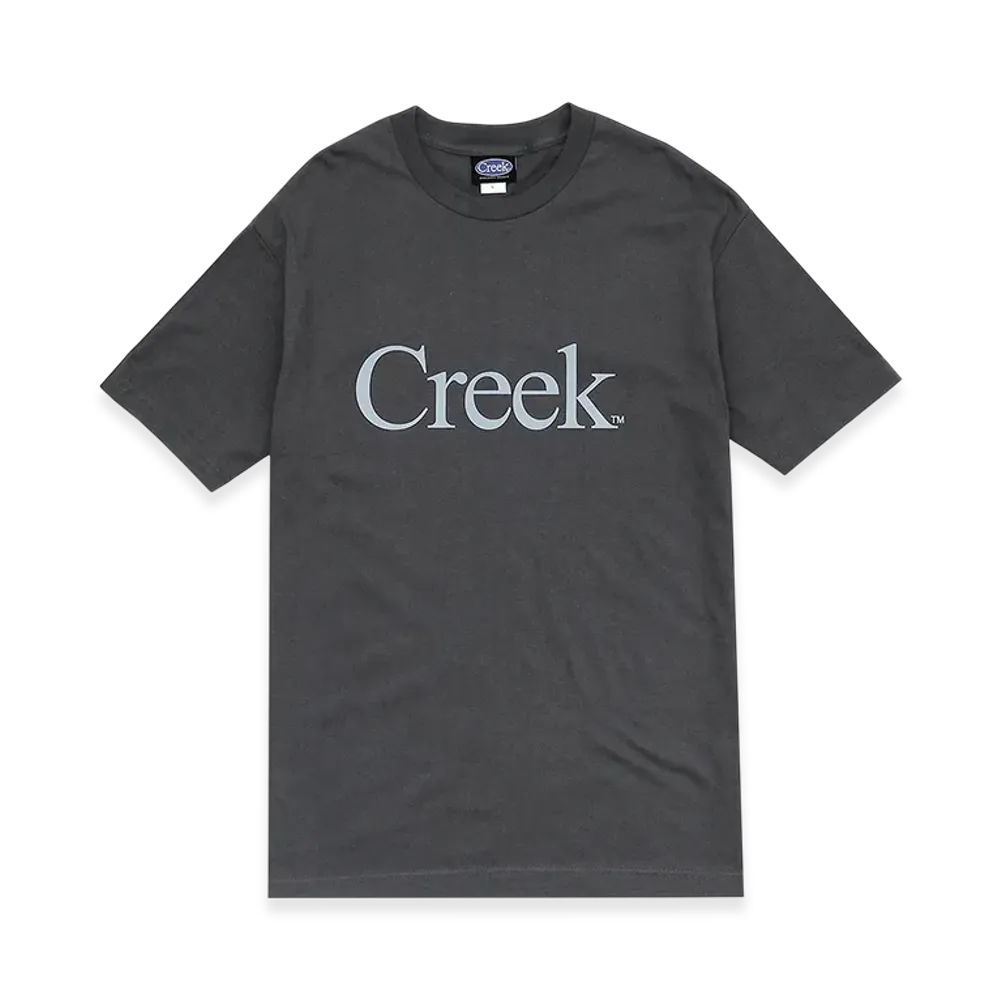 Creek Angler's Device Logo S/S Tee "Black"