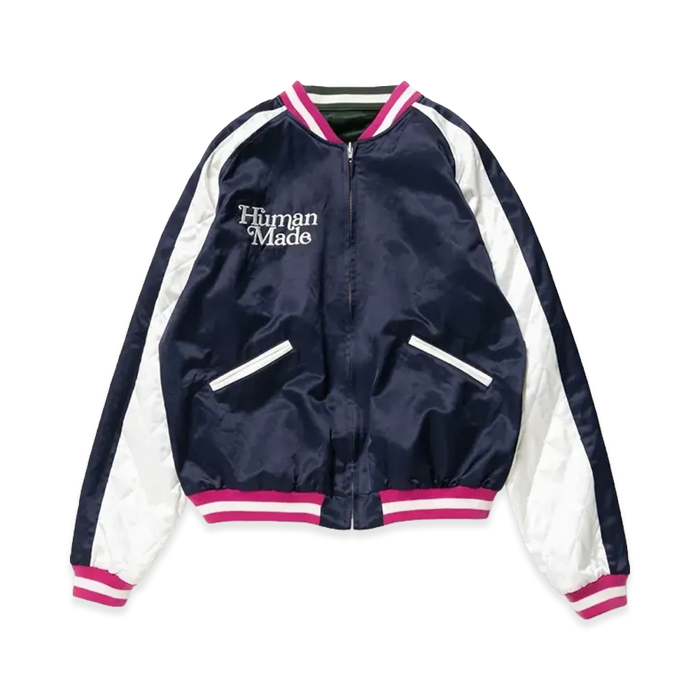 Human Made x VERDY Vick Yokosuka Reversible Jacket "Navy/Green"