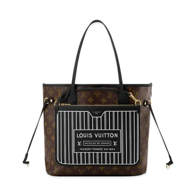 Louis Vuitton Neverfull Inside Out MM Reversible "Black"