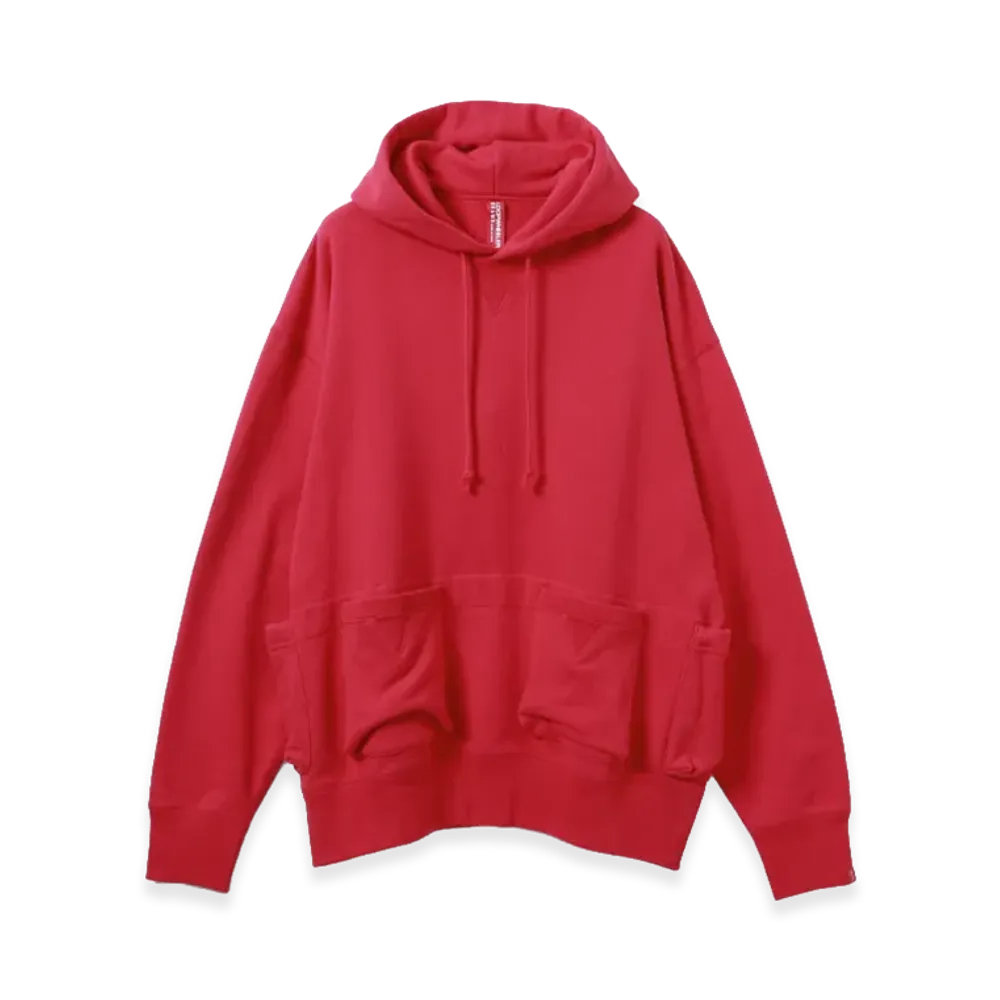 BEAMS JAPAN x LOOPWHEELER Zip Blouson "Nippon Red"