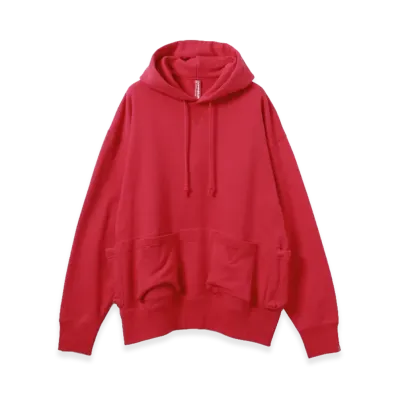 BEAMS JAPAN x LOOPWHEELER Zip Blouson "Nippon Red"