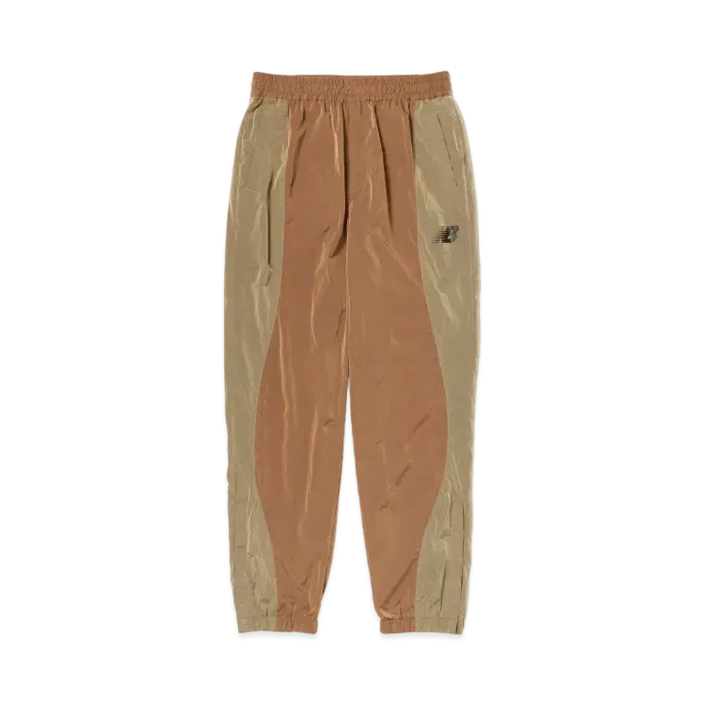 AURALEE x New Balance x TDS Nylon Chambray Pants "Beige/Brown"