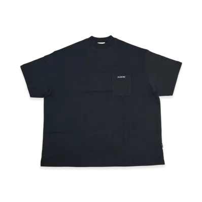 ALOUND Oversized Pocket Tee "Black"