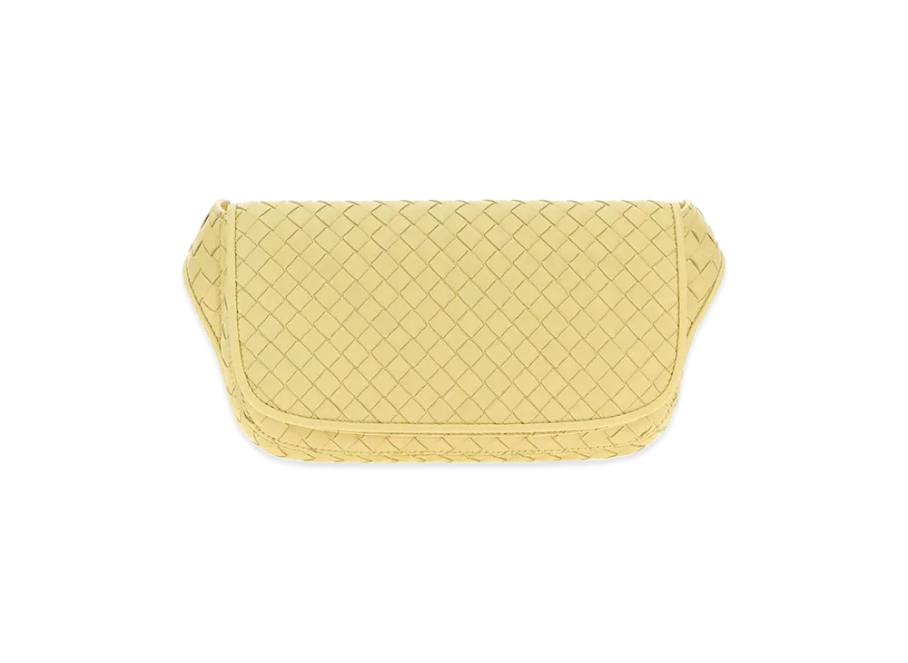 Bottega Veneta Leather Veneto Belt Bag "Yellow"