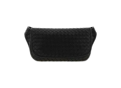 Bottega Veneta Leather Veneto Belt Bag "Black"