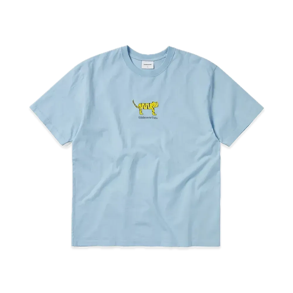 thisisneverthat Yellow Cat Tee "Sky Blue"