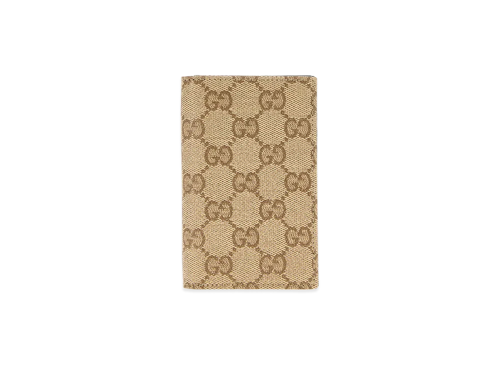 GUCCI GG Canvas Essence Classic Card Holder "Beige"