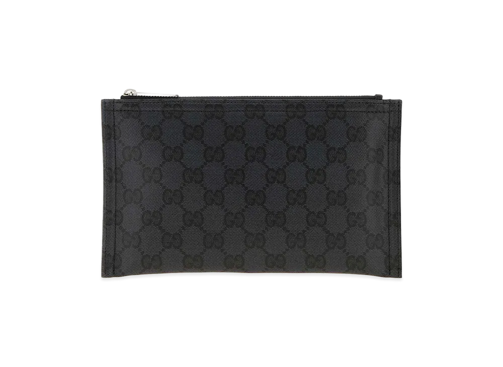GUCCI GG Fabric Small Essence Classic Clutch "Black"