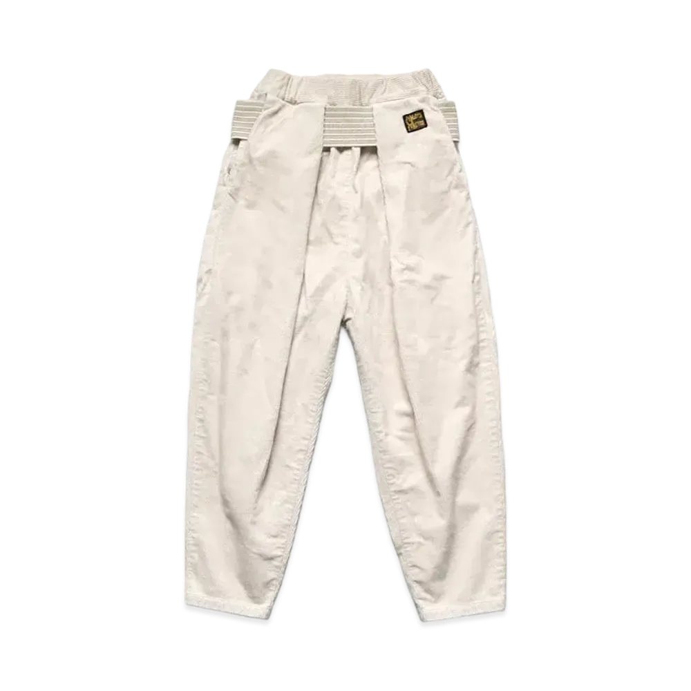 KAPITAL 8W STRETCH CORDUROY SHIMOKITA TAPERED PANTS "Quinity"