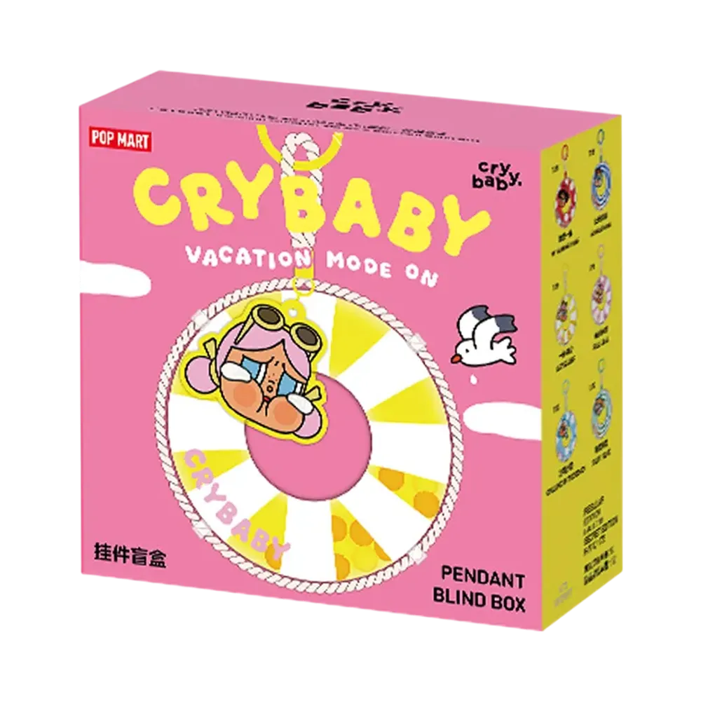 POP MART CRYBABY Vacation Mode On Series-Pendant Blind Box [Piece]