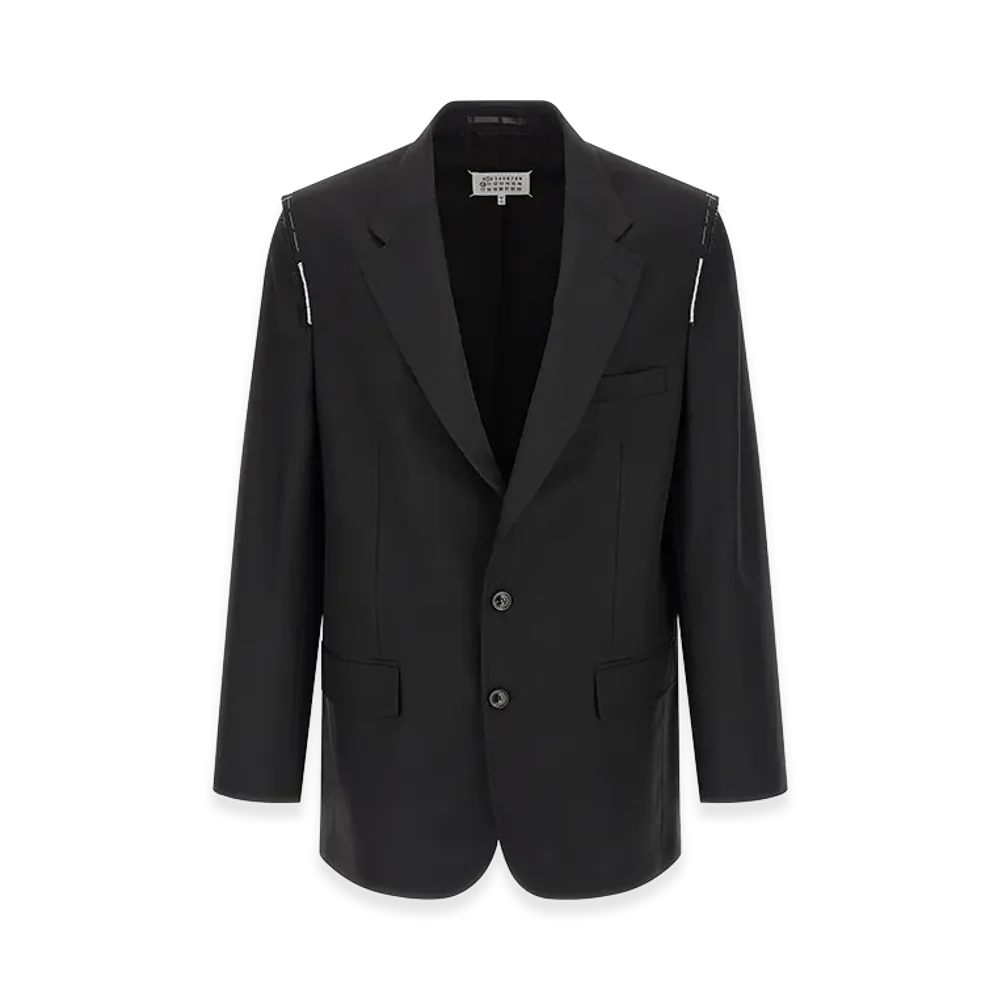 Maison Margiela Single-Breasted Blazer "Black"