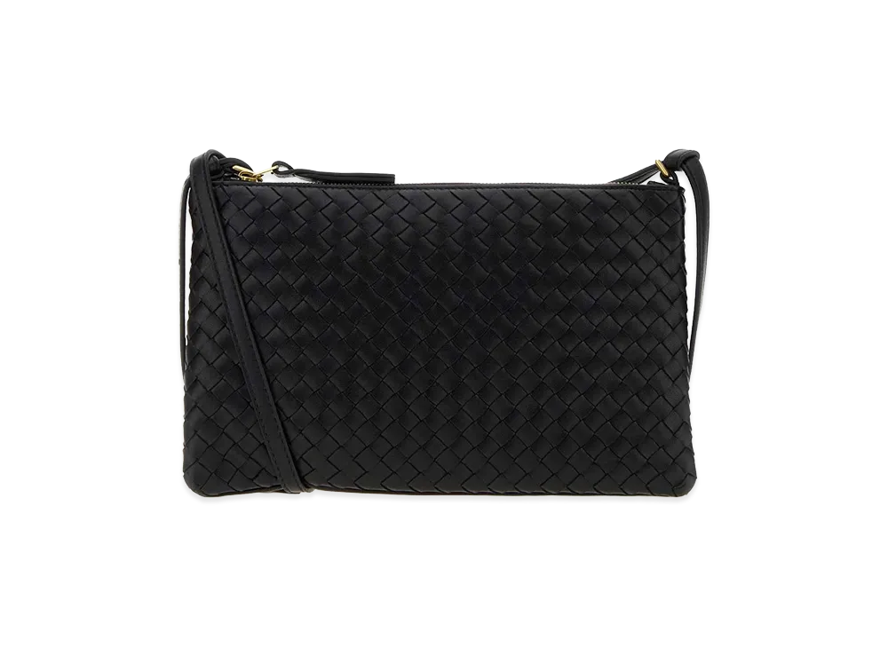 Bottega Veneta Women's Leather Small Clutch "Black"