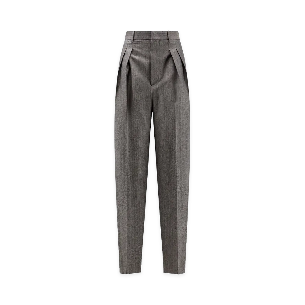 Bottega Veneta Women's Trousers "Grey Multi"