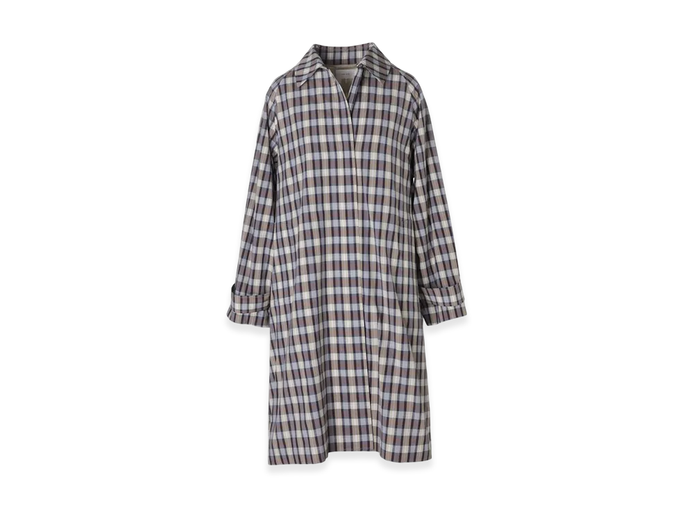 The Row Tavishina Coat "Black/Beige"