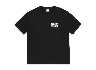 WACKO MARIA Washed Heavy Weight T-Shirt "Black"