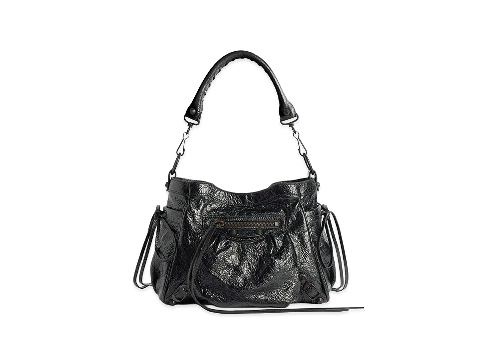 BALENCIAGA Women's Le City Small Bucket Bag "Black"
