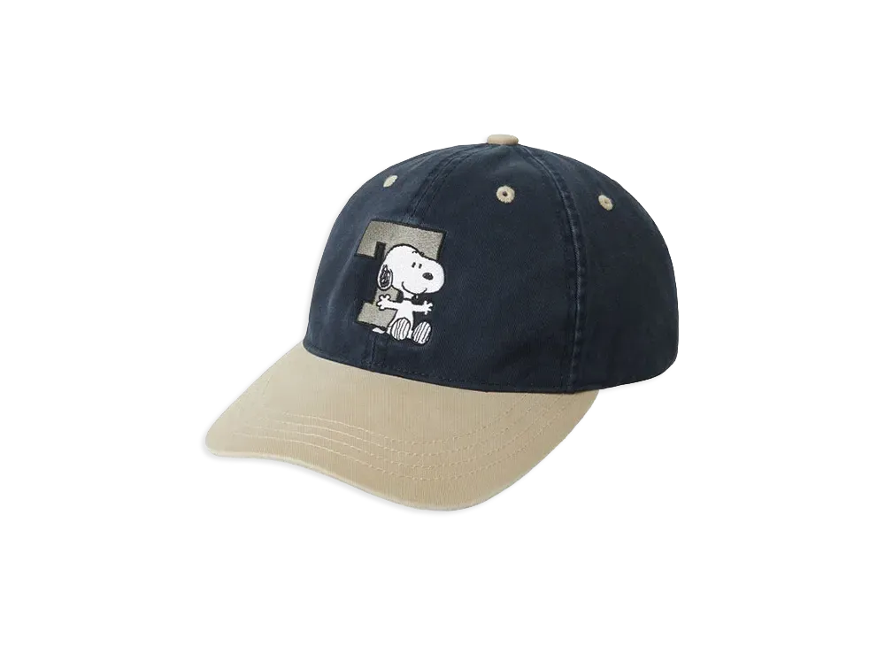 thisisneverthat x PEANUTS Two Tone Cap "Navy"