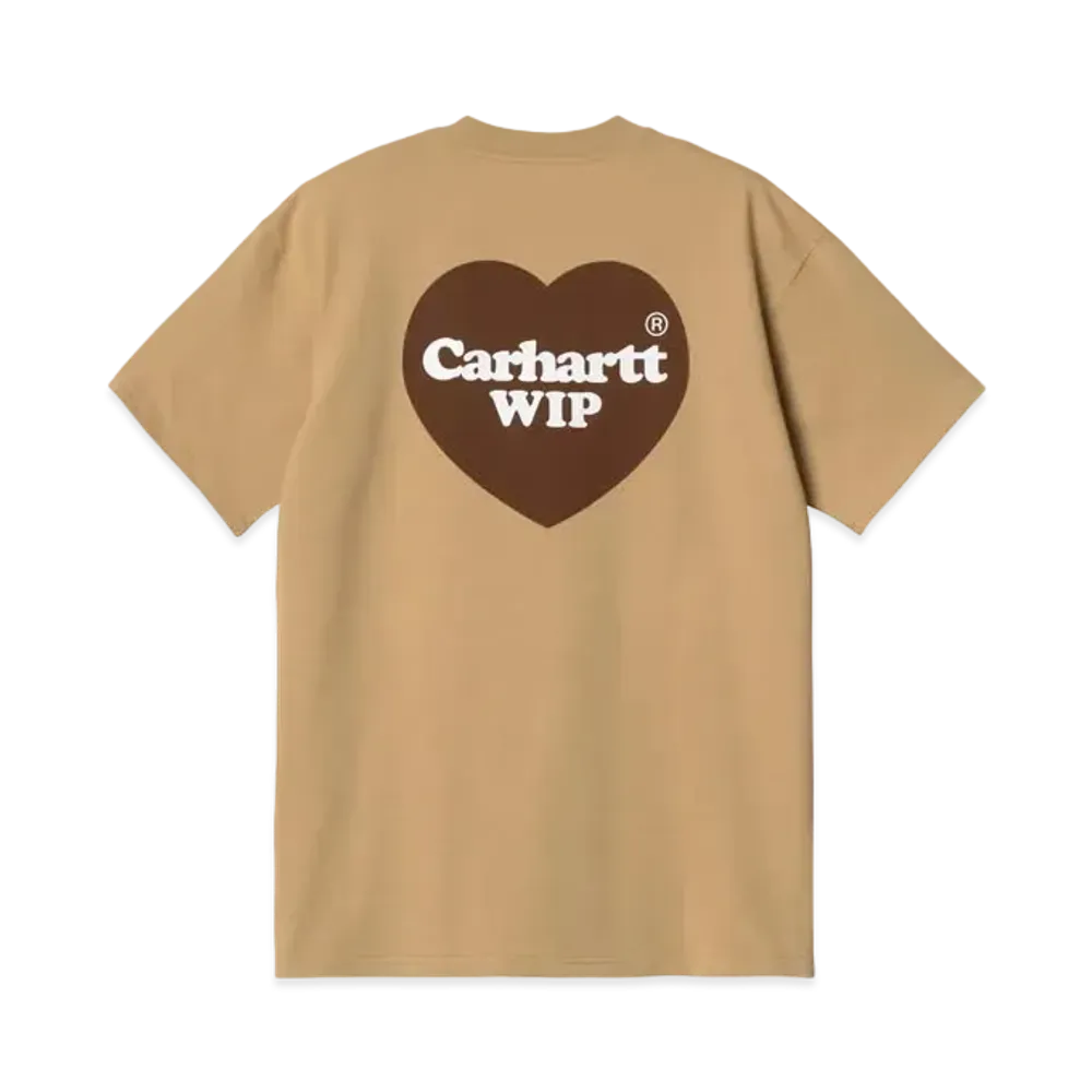 Carhartt S/S Double Heart T-Shirt "Dusty H Brown"