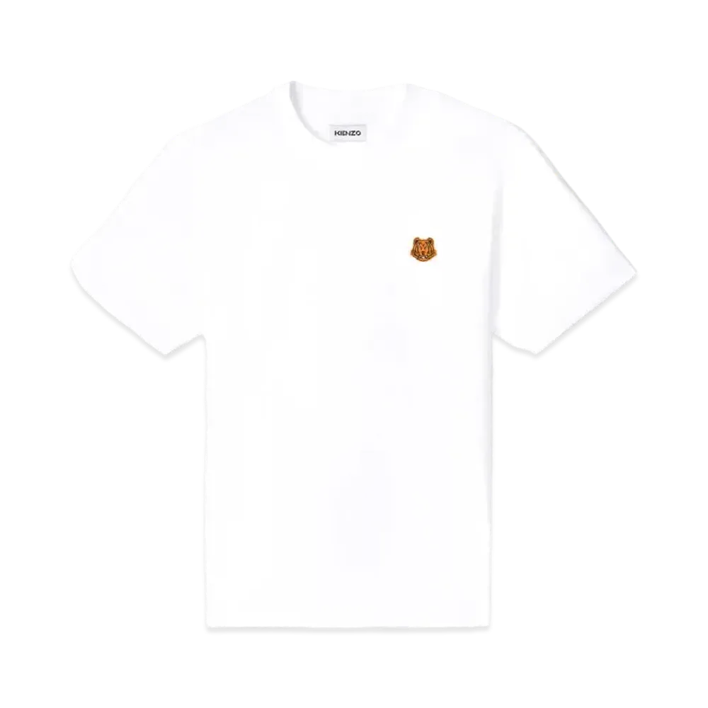KENZO T-Shirt tigre Tigre Crest "White"