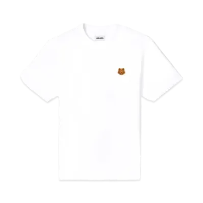 KENZO T-Shirt tigre Tigre Crest "White"