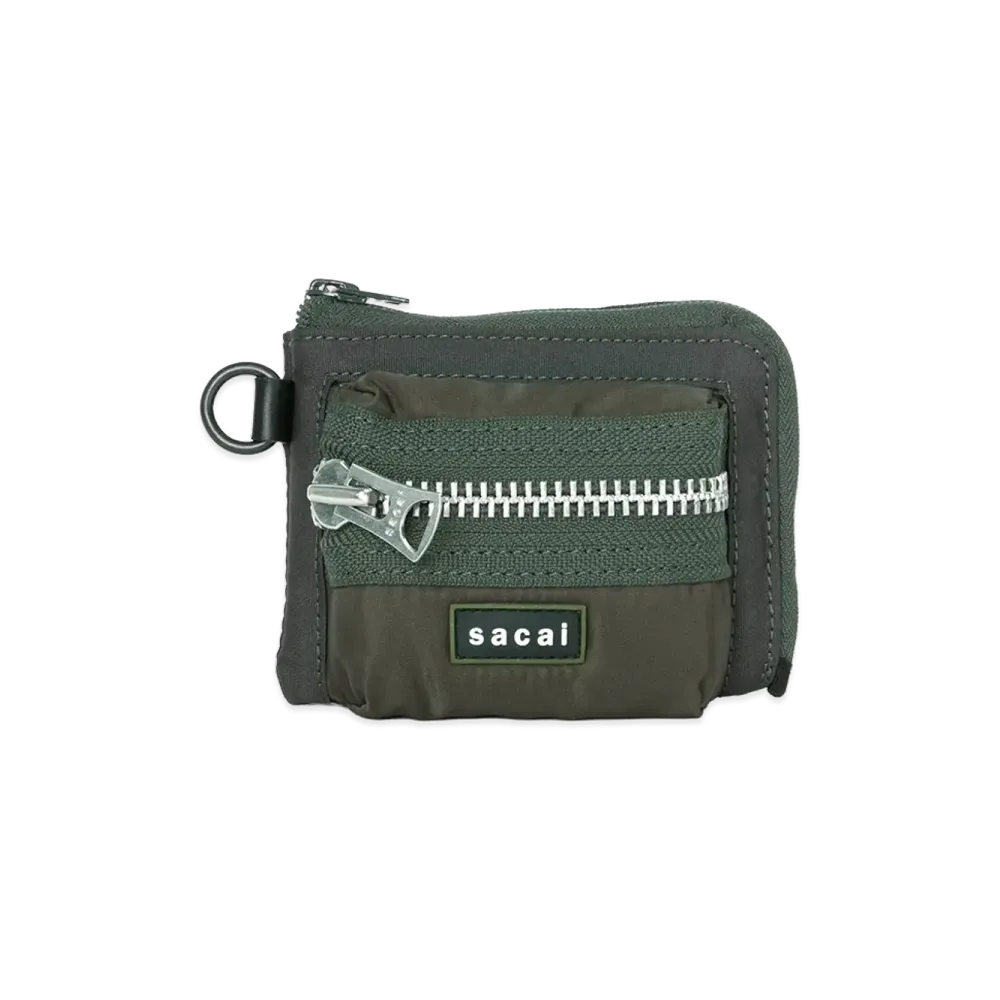 sacai Pocket Fragment Case "Dark Khaki"