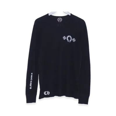 Chrome Hearts Old Horseshoe CH Plus Thermal L/S T-Shirt "Black"