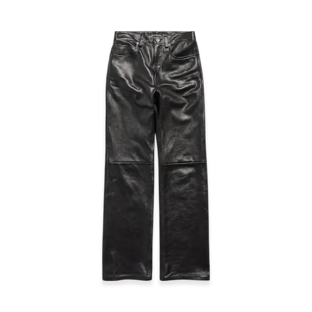 BALENCIAGA Women's Straight Fit Pants "Black"