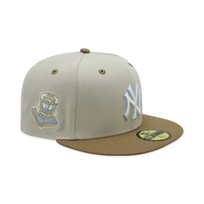 NEW ERA x THE CAP 'Sandy Beach' 59Fifty New York Yankees "Stone/Khaki"