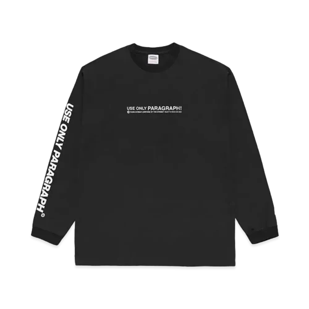Paragraph Use Only Paragraph L/S "Black"