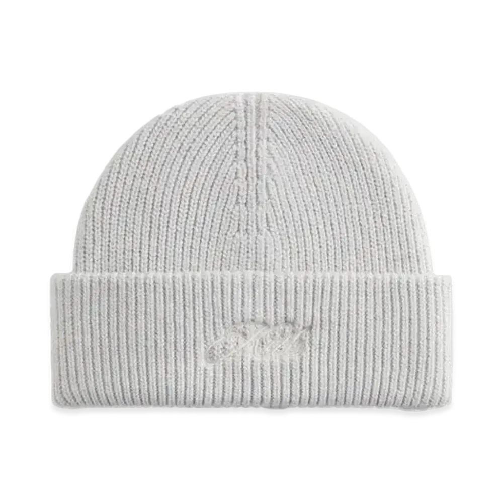 Kith Premier Logo Mia Beanie "Light Heather Grey"