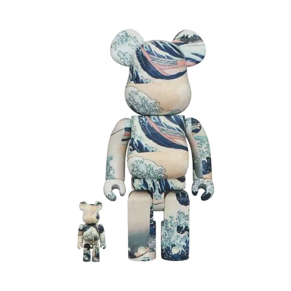 Bearbrick Katsushika Hokusai「Kanagawaokinamiura」100% & 400%