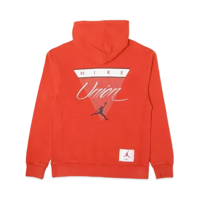 Air Jordan x Union NRG Vault AJ Flight Hoodie "Red"