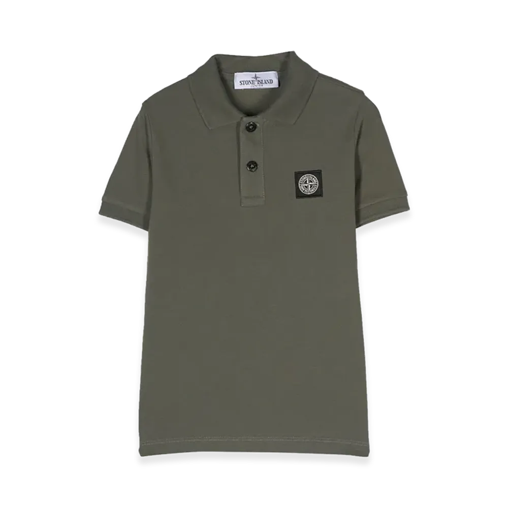 Stone Island Kids Polos "Green"
