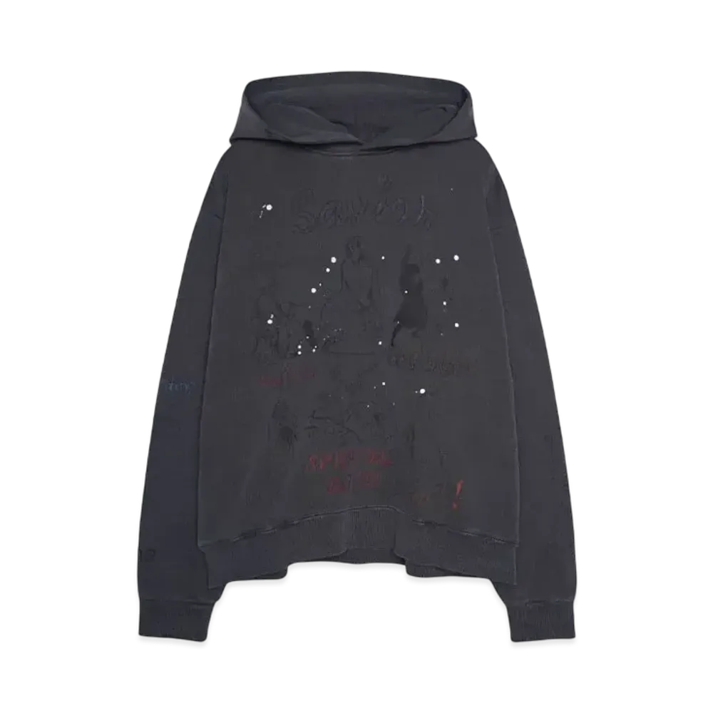 SOMEIT W.O.L VINTAGE HOODIE "STONE GREY"