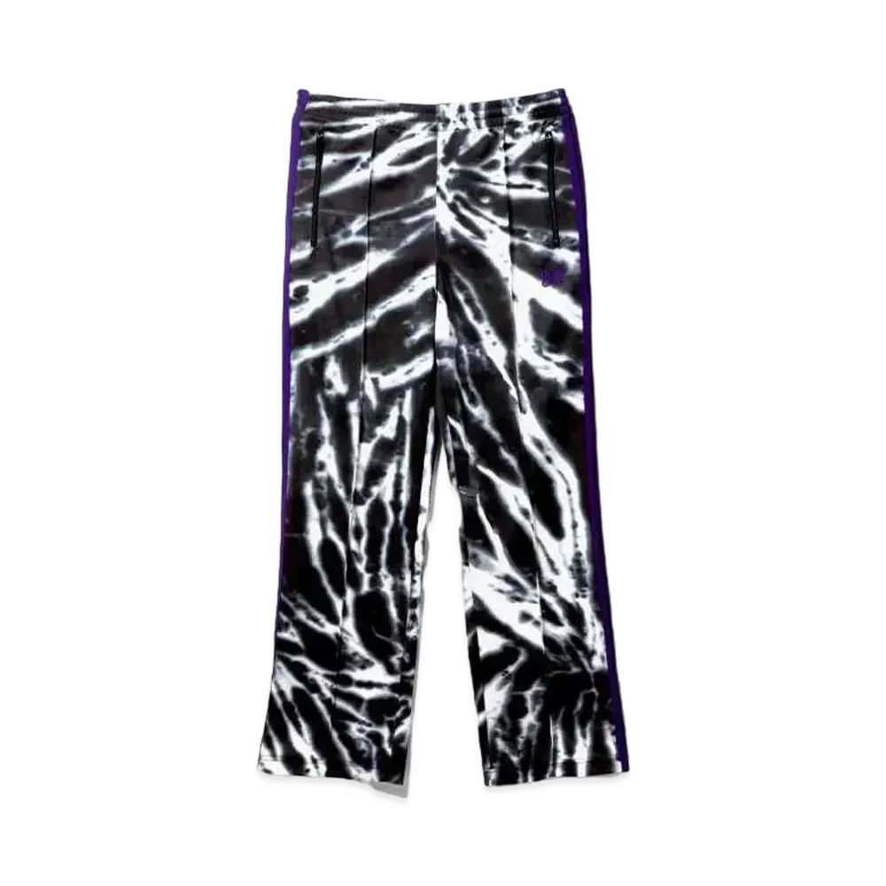 Needles Track Pant P/S Tie Dye Print "Black"