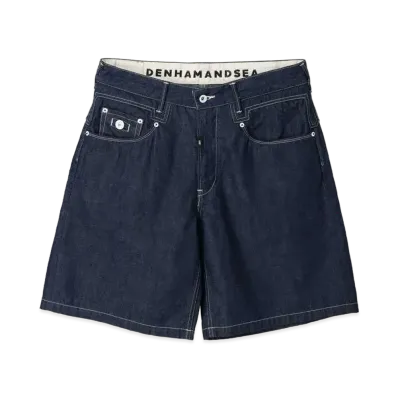 WIND AND SEA x DENHAM Denim Shorts "Indigo"