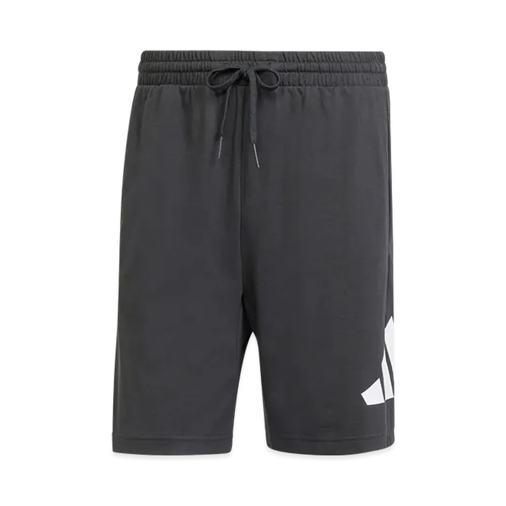 adidas Essentials Big Logo Single Jersey Shorts "Black/White"