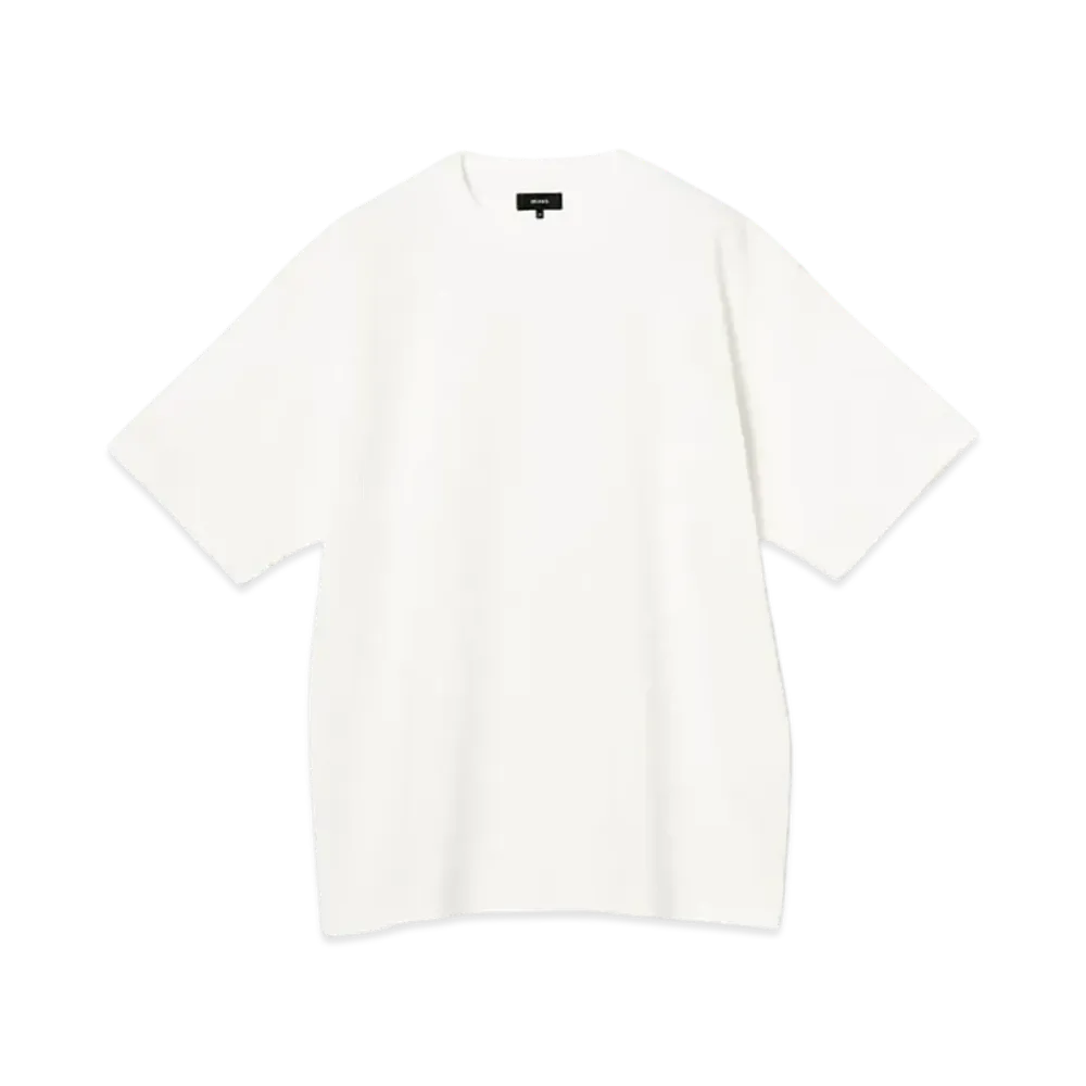 BEAMS Waffle Tee "White"