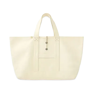 visvim HOMER TOTE (XL) (FR VEG.LB) "Ivory"