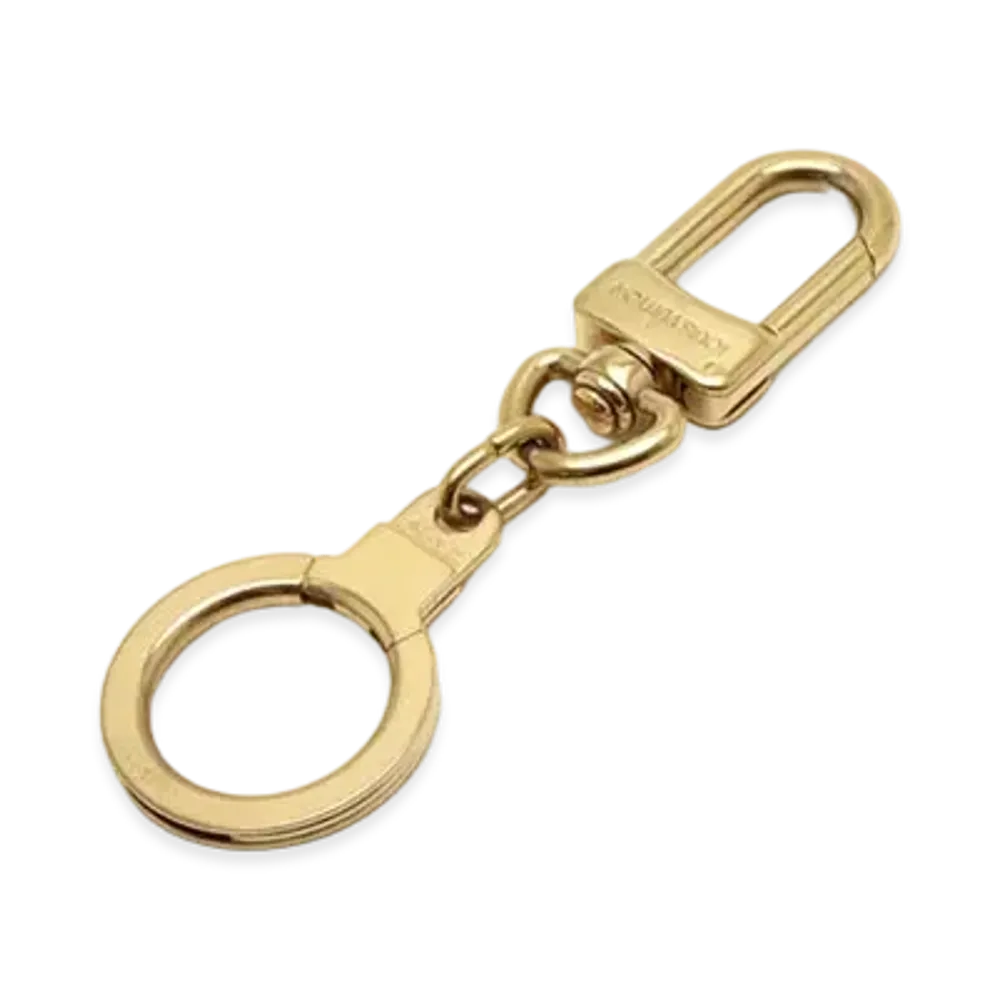 Louis Vuitton Anneau Cles Key Ring "Gold"